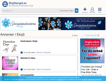 Tablet Screenshot of eksjotorget.se